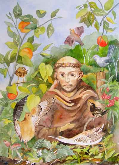 St. Francis and the Birds